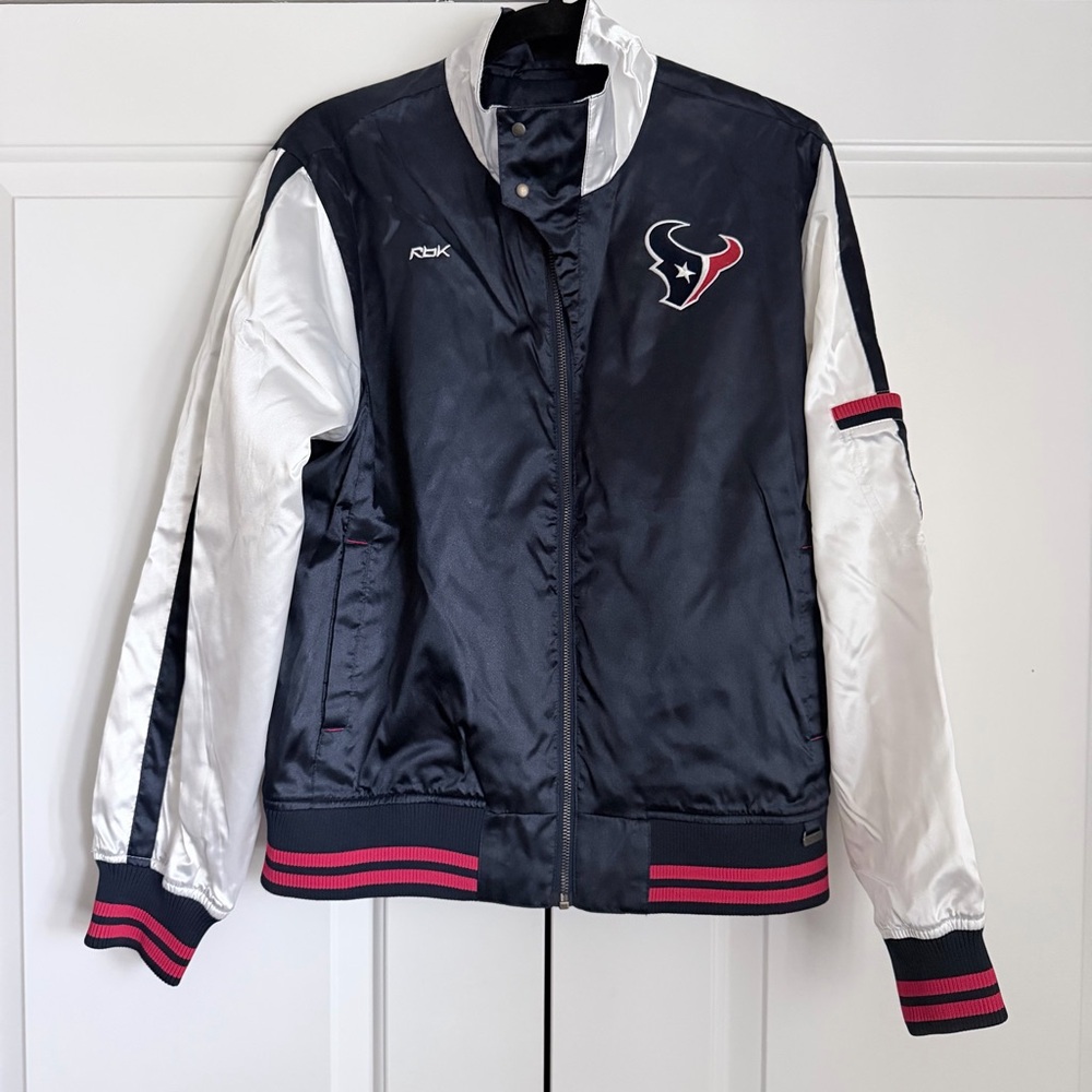 Reebok Women's Houston Texans Varsity/Bomber Jacket Size M